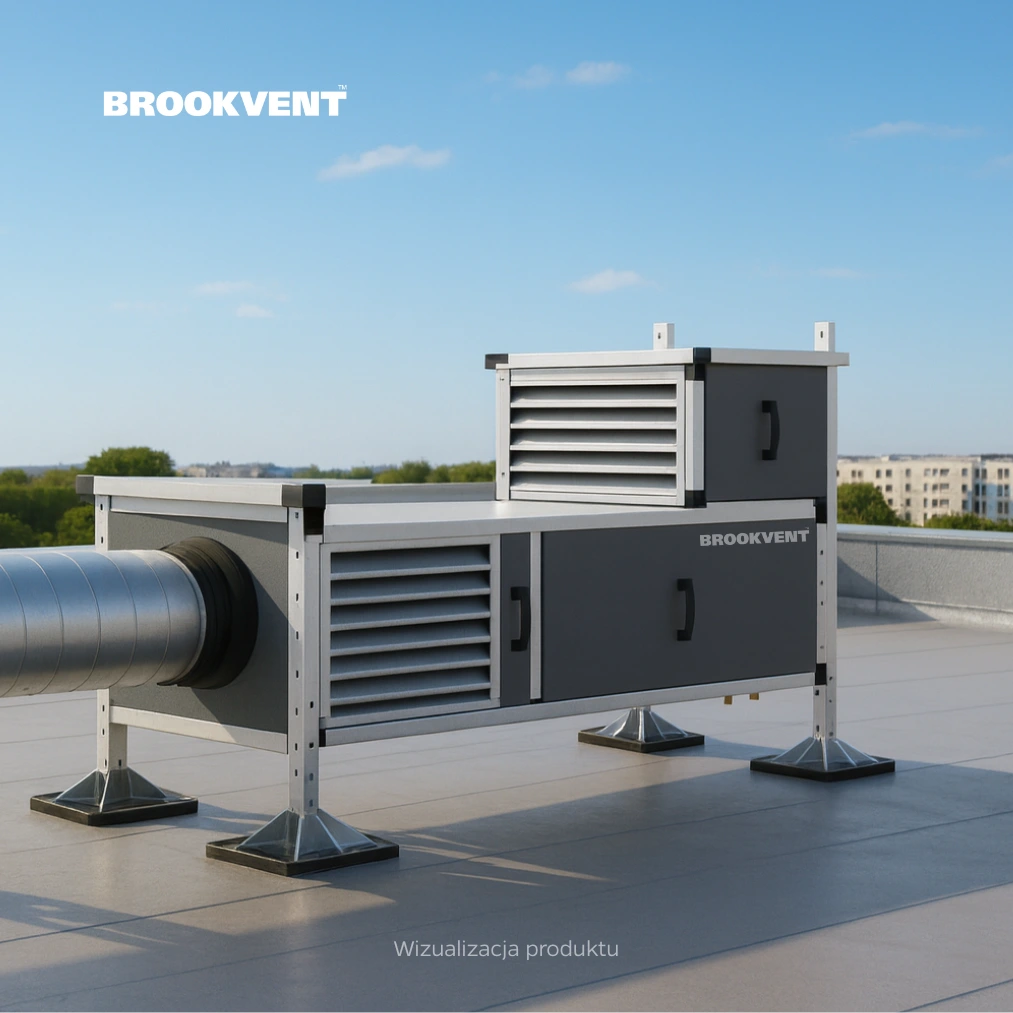 Wentylator z odzyskiem ciepła BHR L (3300 m3)